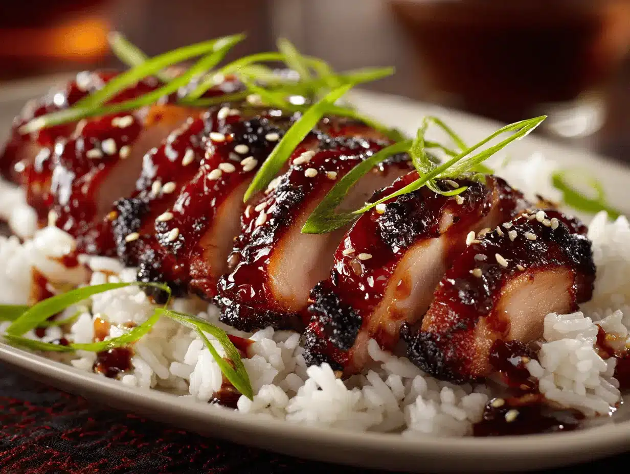 char siu chicken preparation steps