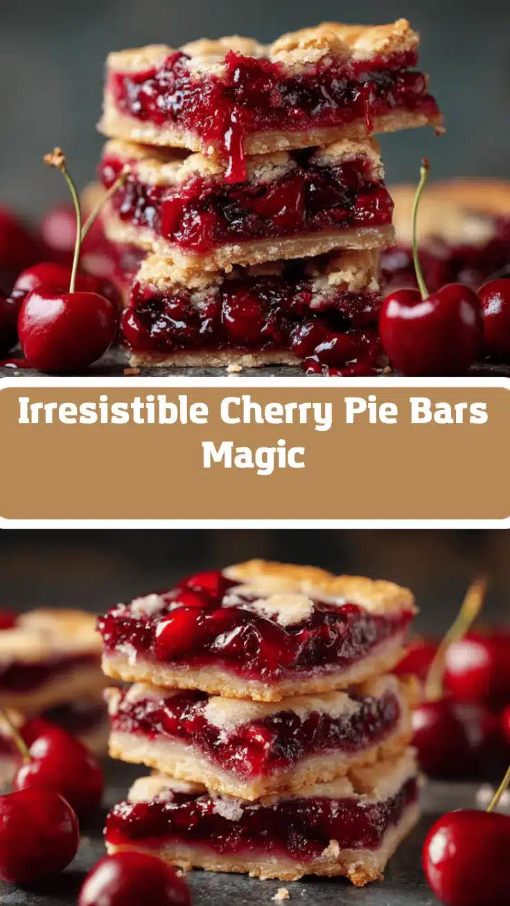 cherry pie bars recipe