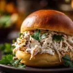 Chicken Alfredo Sloppy Joes - featured image
