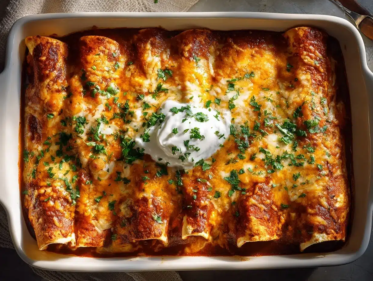 chicken enchiladas recipe preparation steps