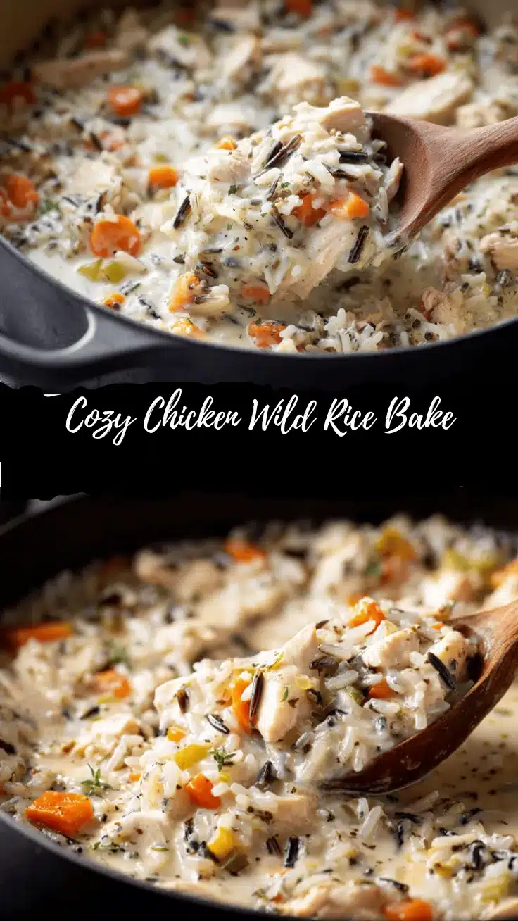chicken wild rice casserole recipe