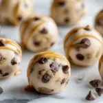 Chocolate Chip Cookie Dough Greek Yogurt Bites - featured image