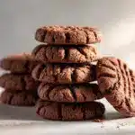 chocolate peanut butter cookies - featured image