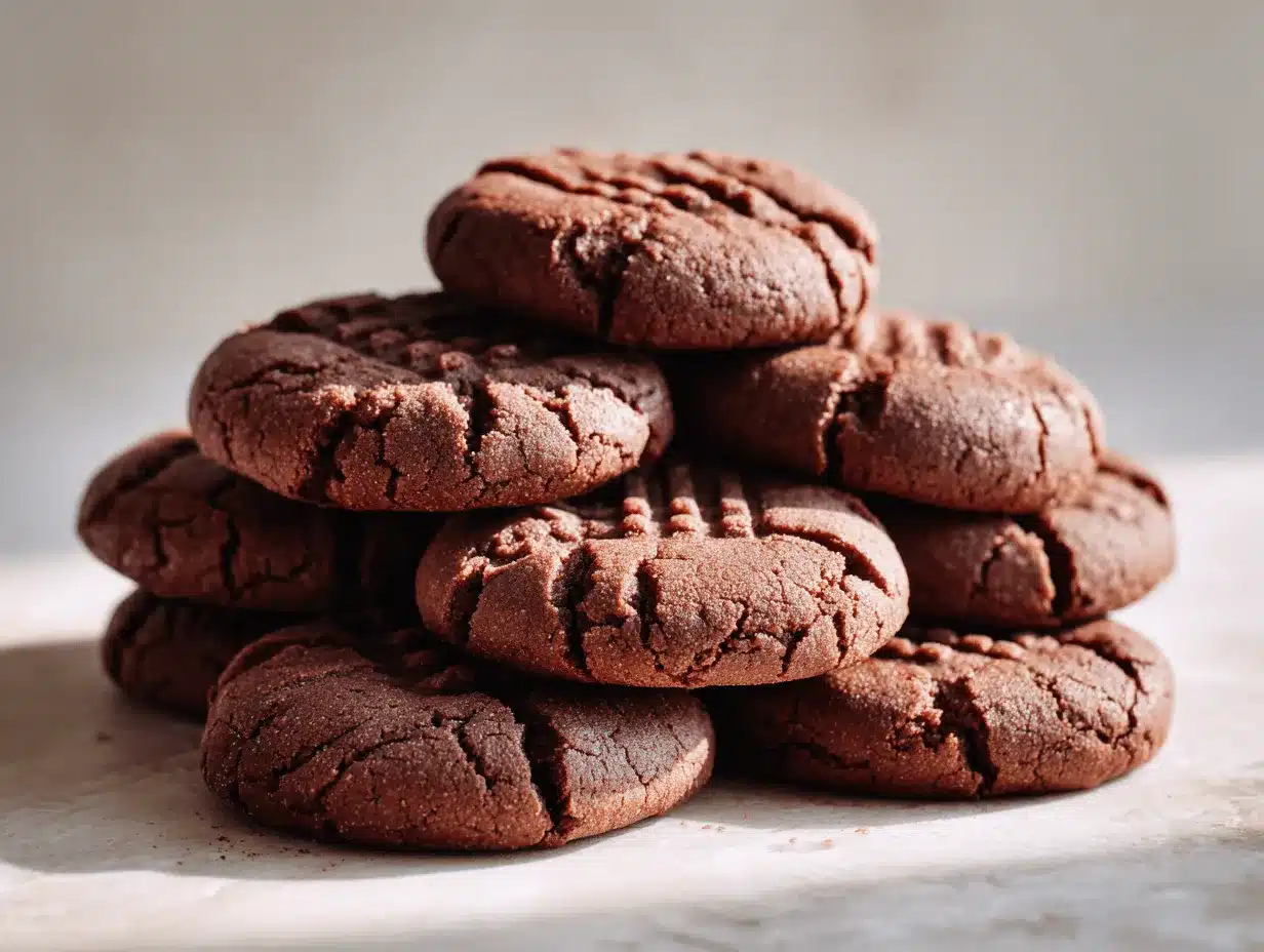 chocolate peanut butter cookies preparation steps