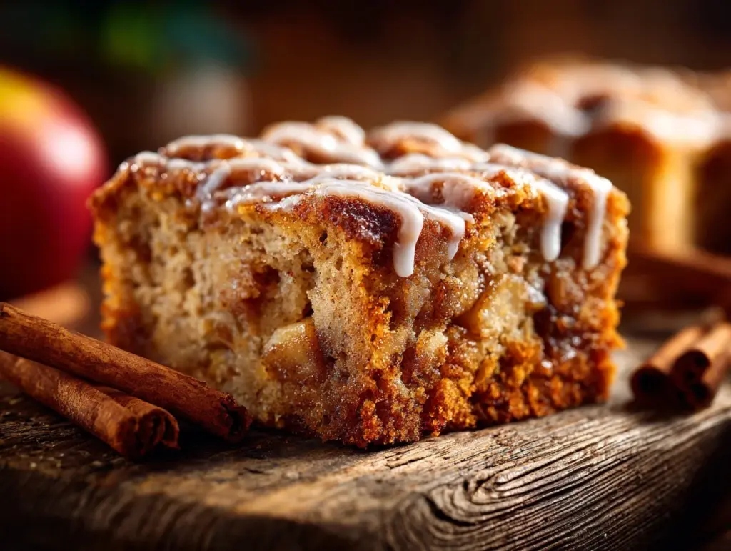 cinnamon apple cake - featured image