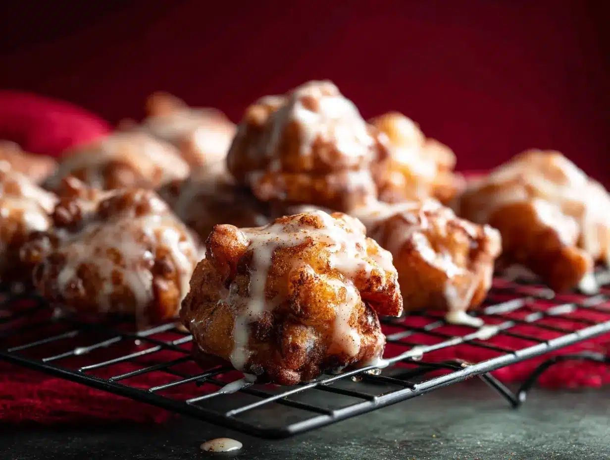 cinnamon apple fritters preparation steps