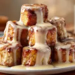 Cinnamon Roll French Toast Bites - featured image