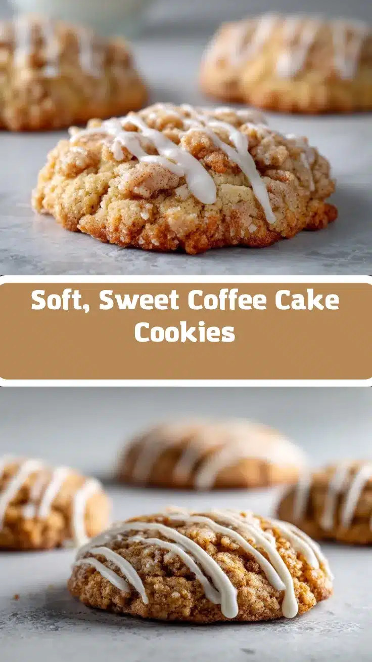 Coffee Cake Cookies recipe