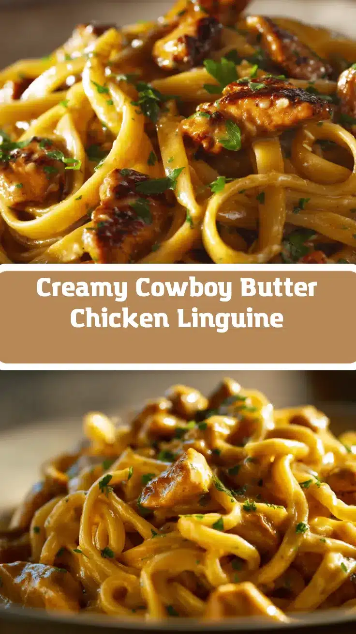 cowboy butter chicken linguine recipe