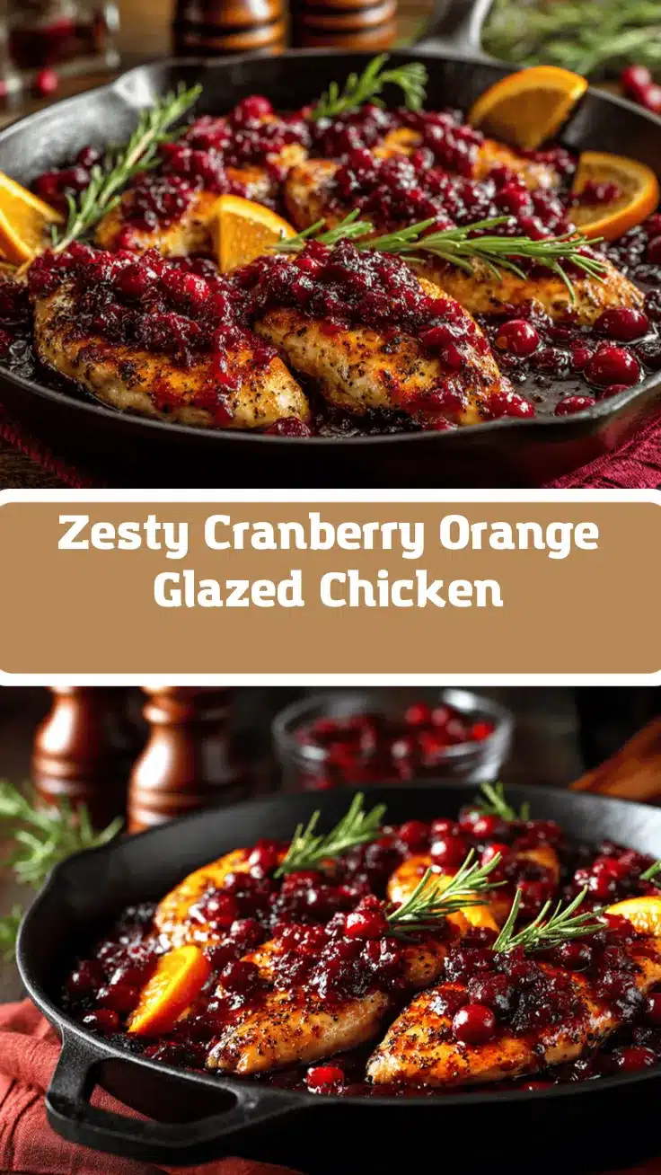 cranberry orange chicken recipe