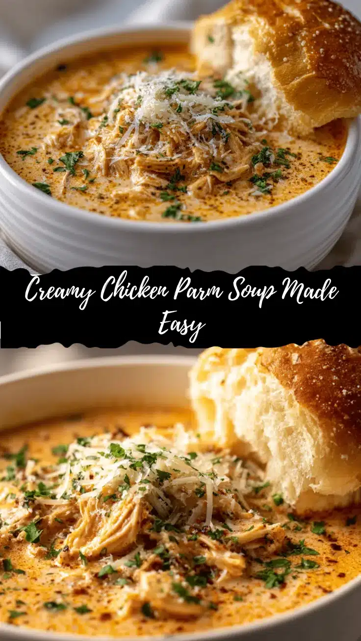 crock pot creamy chicken parmesan soup recipe