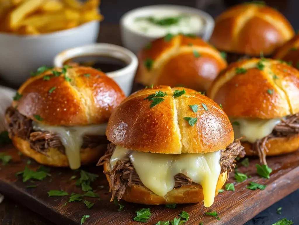 Crock Pot French Dip Sandwiches - featured image