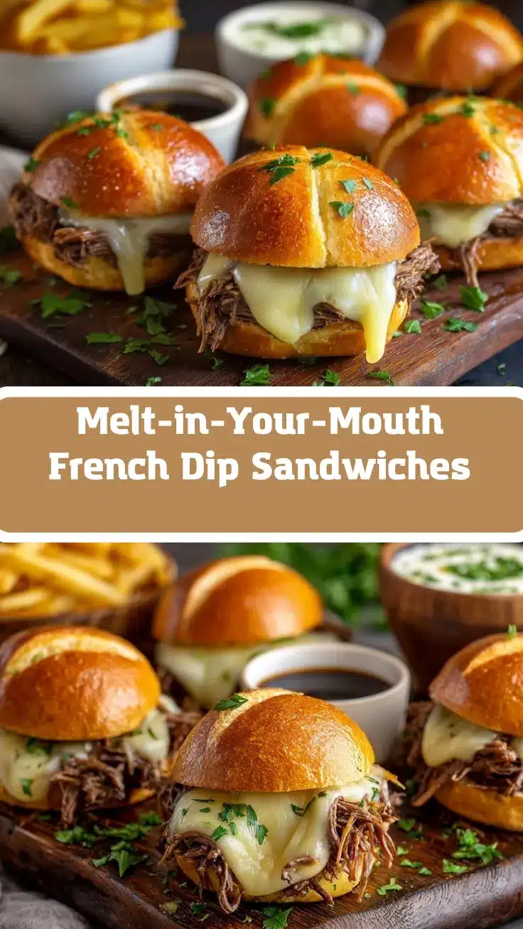 Crock Pot French Dip Sandwiches recipe