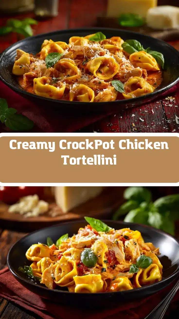CrockPot Chicken Tortellini recipe