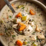 crockpot chicken wild rice soup - featured image