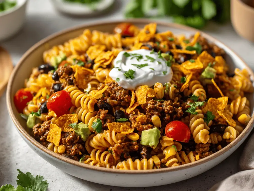 Doritos taco pasta salad - featured image