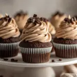 espresso brownie cupcakes - featured image