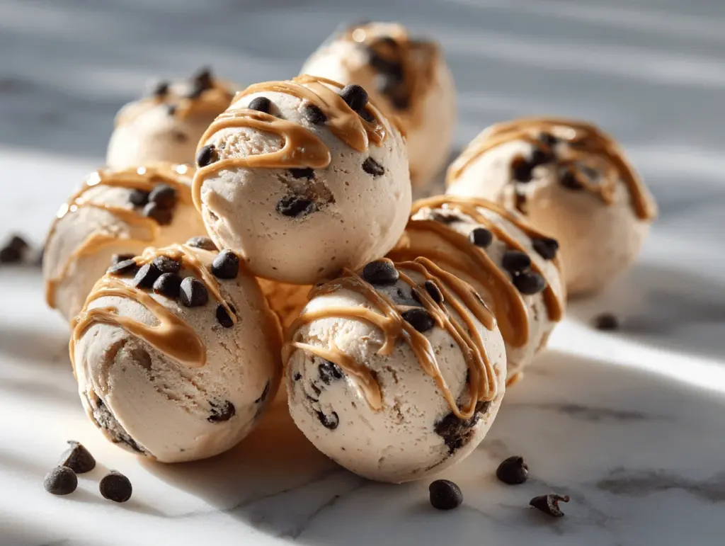 frozen yogurt peanut butter protein snacks - featured image