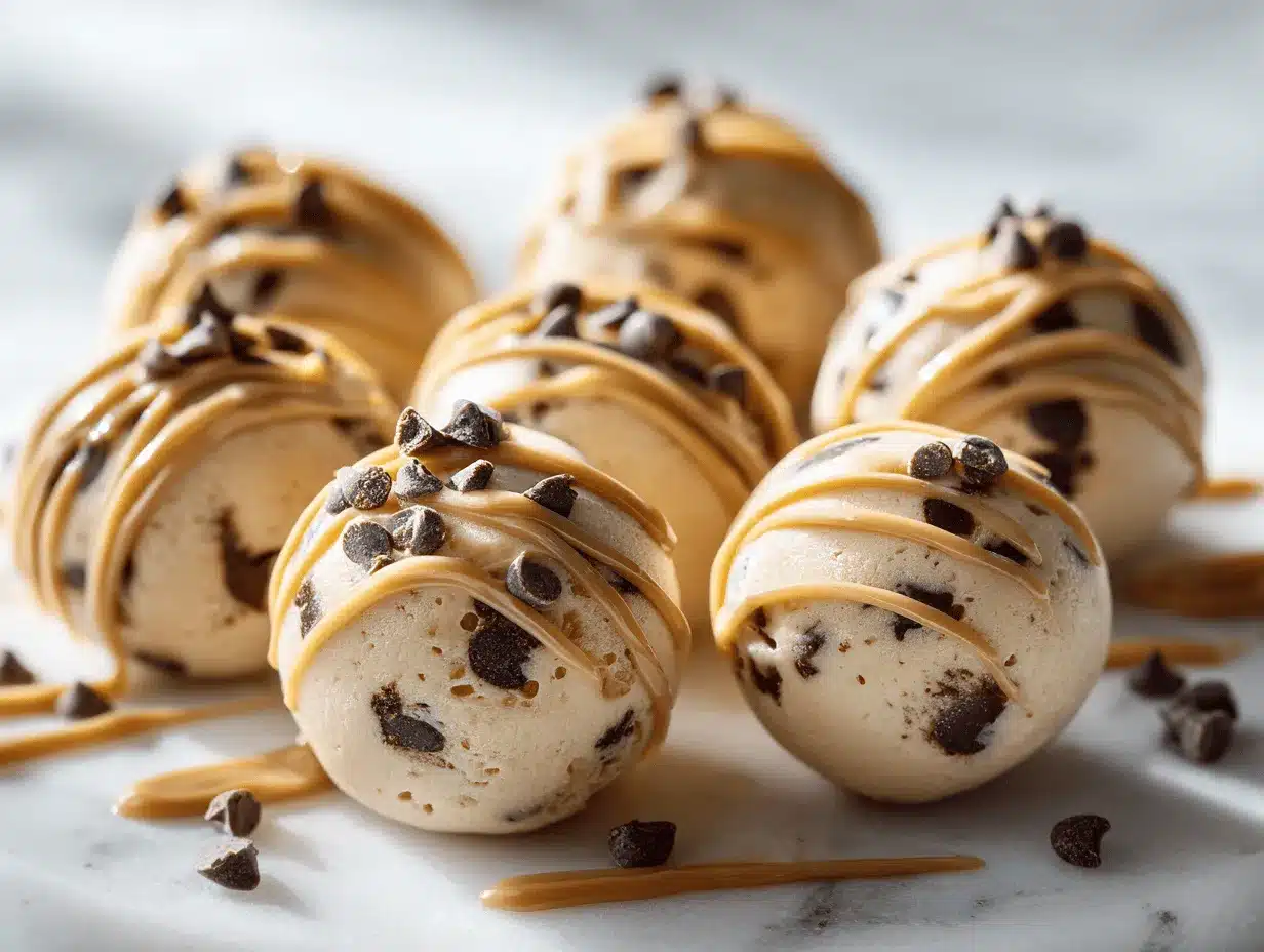 frozen yogurt peanut butter protein snacks preparation steps