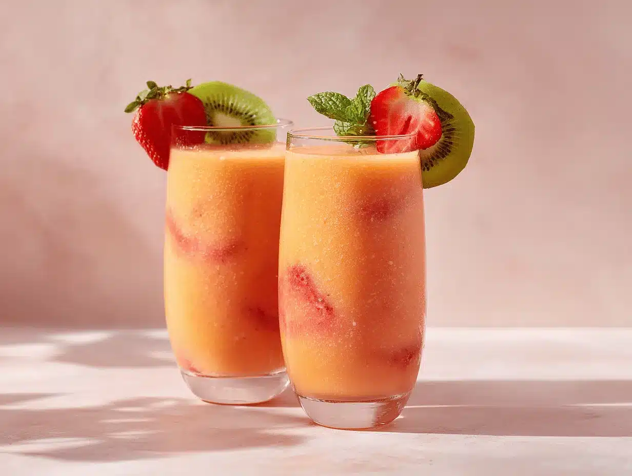 fruit smoothie recipe preparation steps