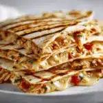 grilled chicken quesadilla - featured image