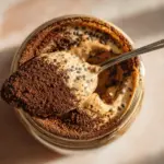 high protein tiramisu overnight oats - featured image