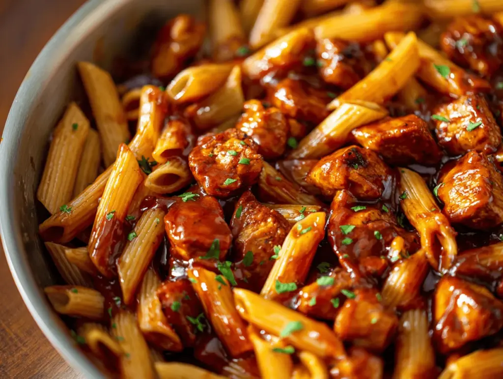 Honey BBQ Chicken Penne - featured image