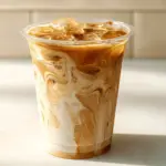 iced brown sugar cinnamon oat milk latte - featured image
