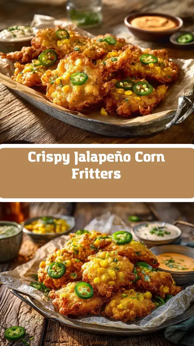jalapeño corn fritters recipe