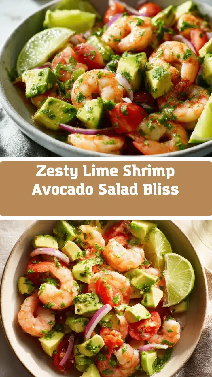 lime shrimp and avocado salad recipe