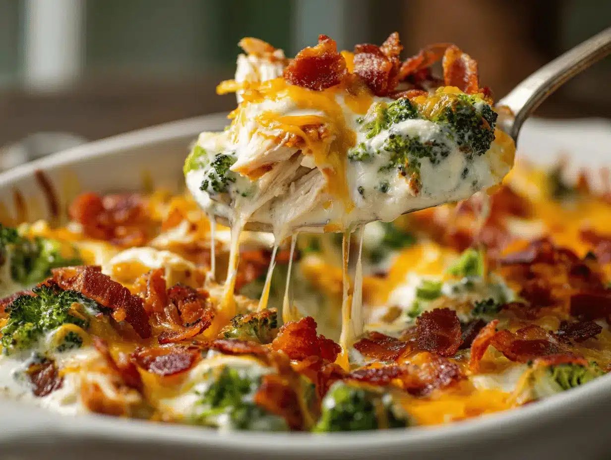 low carb chicken casserole preparation steps