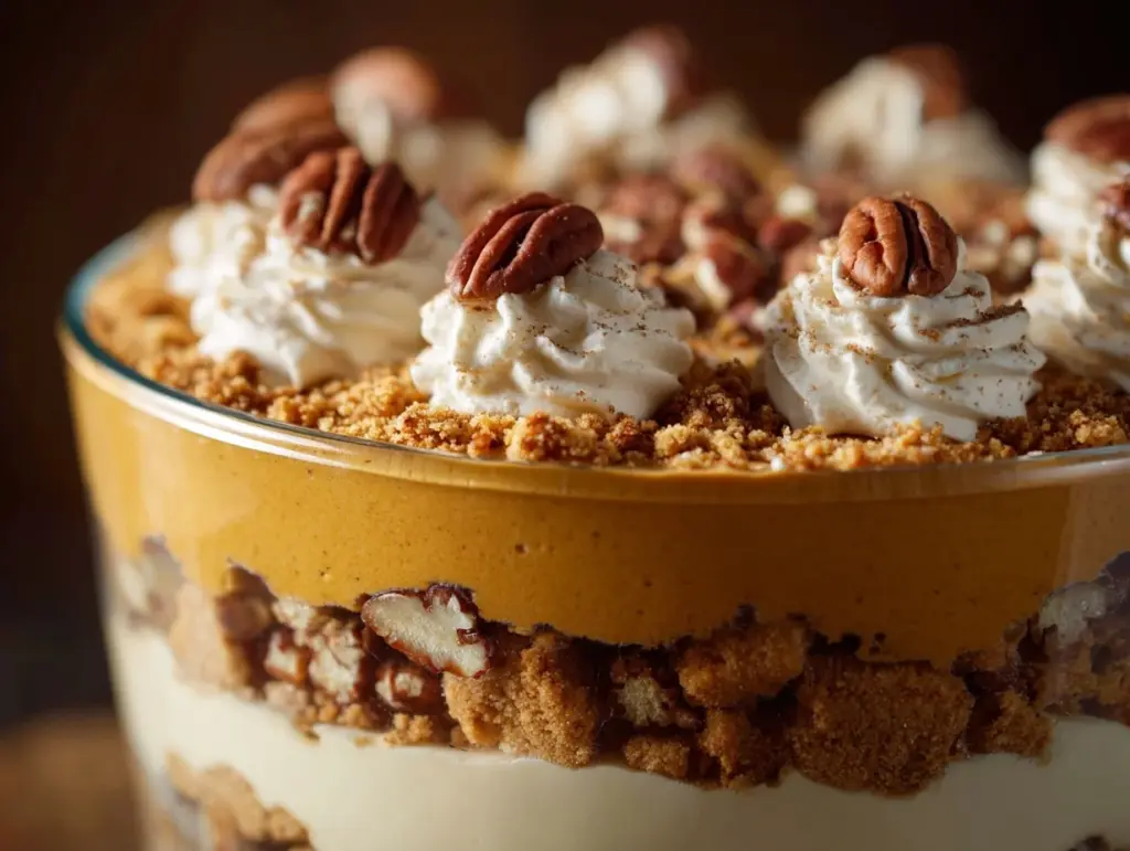 Maple Pecan Pumpkin Cheesecake Trifle - featured image