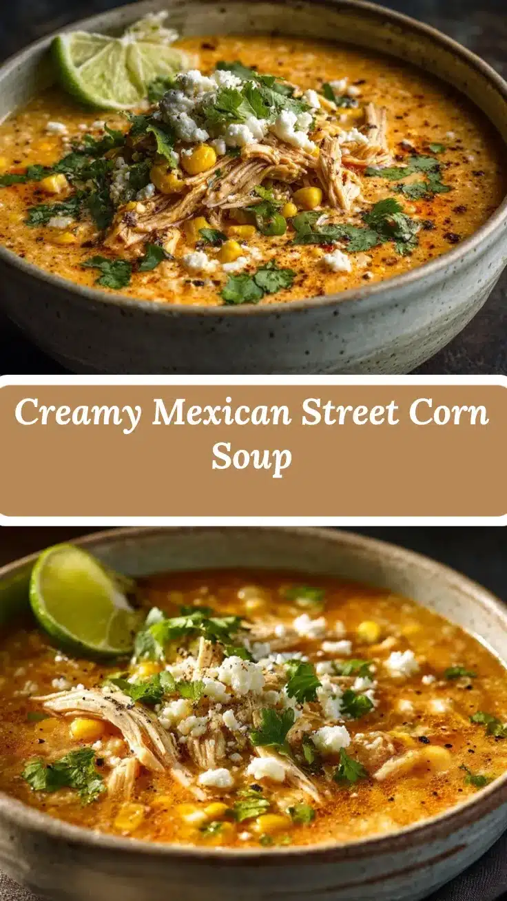 Mexican street corn soup recipe