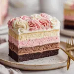Neapolitan sheet cake - featured image