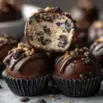 Oreo cookie dough protein balls - featured image