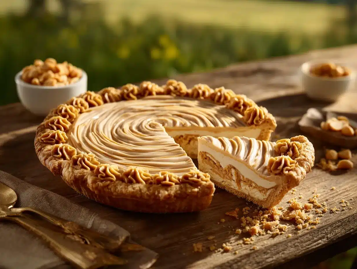 Peanut Butter Cream Pie preparation steps