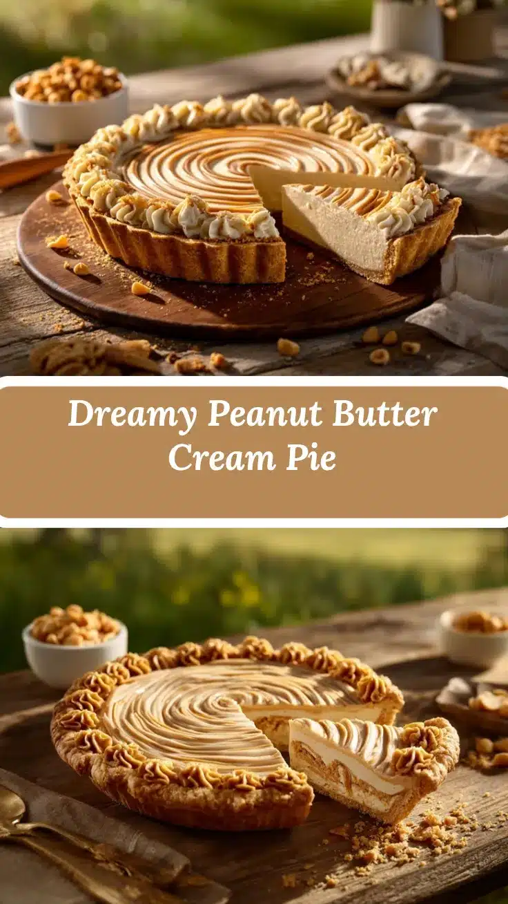 Peanut Butter Cream Pie recipe