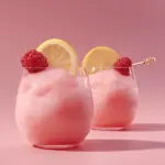 pink lemonade frosé cocktail - featured image