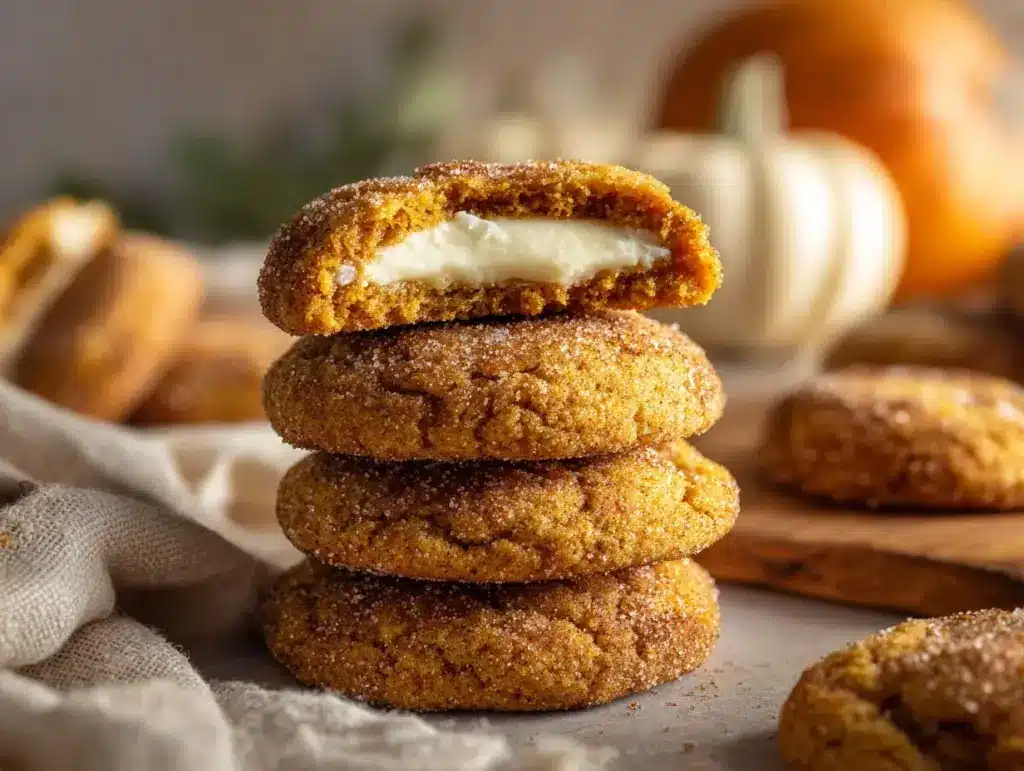 Pumpkin Cheesecake Cookies - featured image