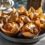 pumpkin cream cheese muffins - featured image