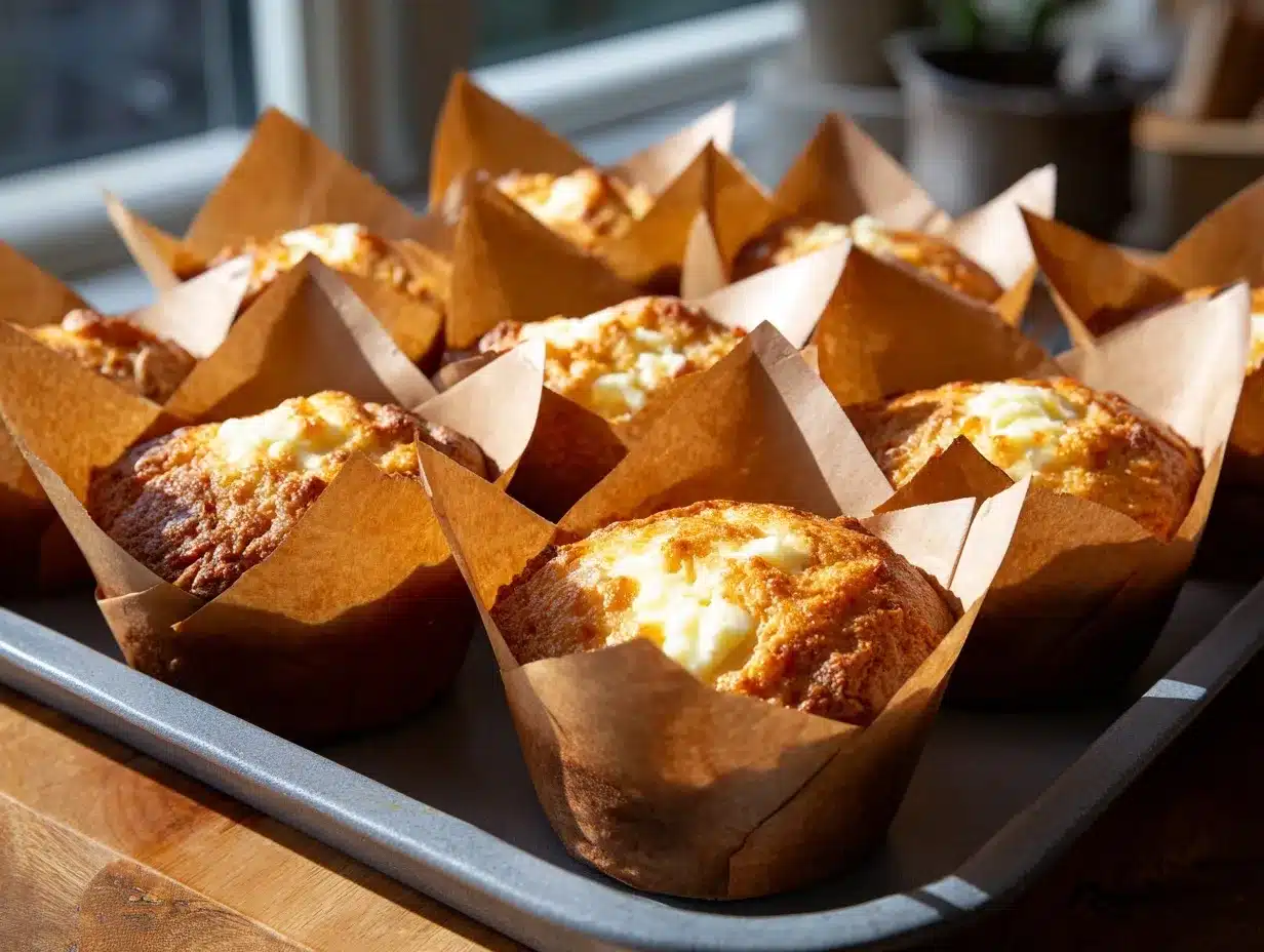 pumpkin cream cheese muffins preparation steps