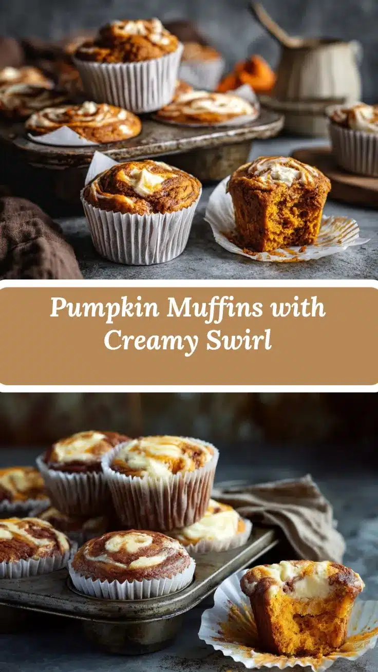 Pumpkin Cream Cheese Muffins recipe