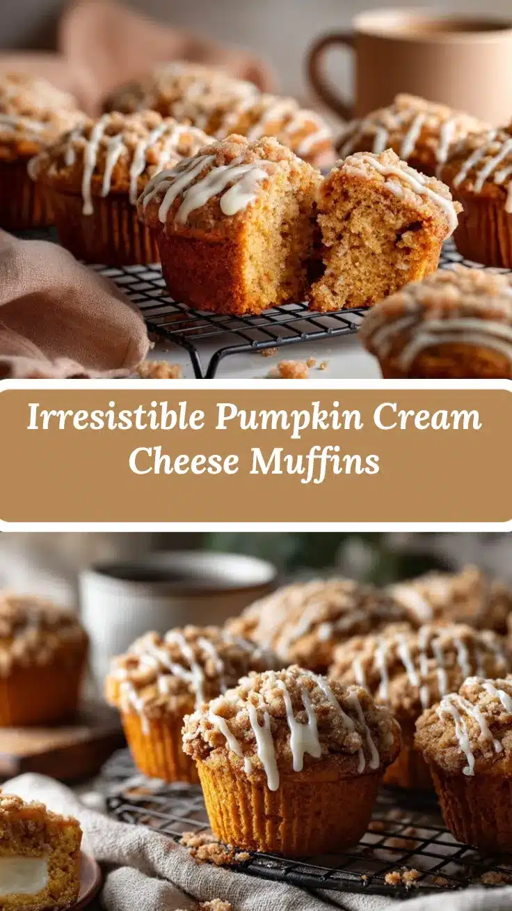 Pumpkin Cream Cheese Muffins recipe