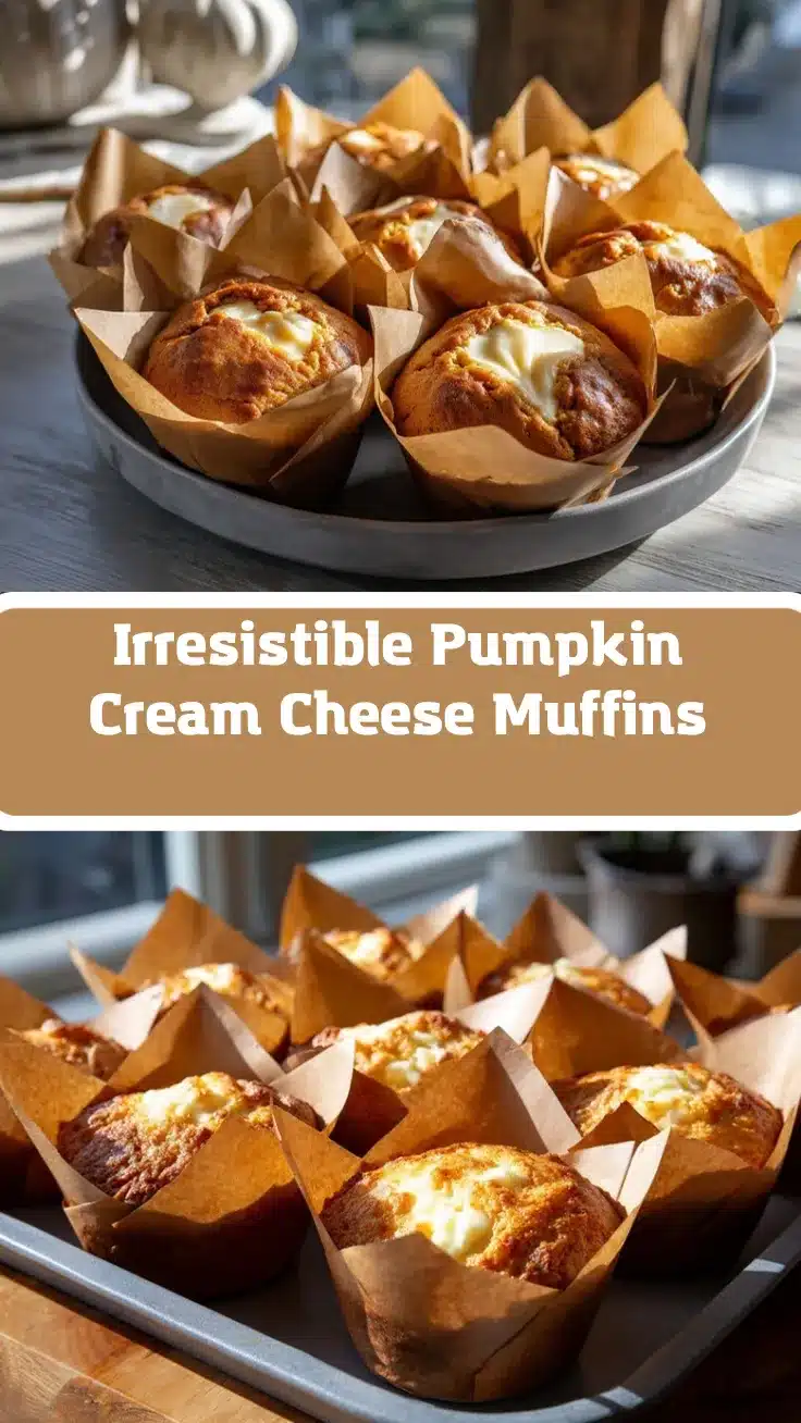 pumpkin cream cheese muffins recipe