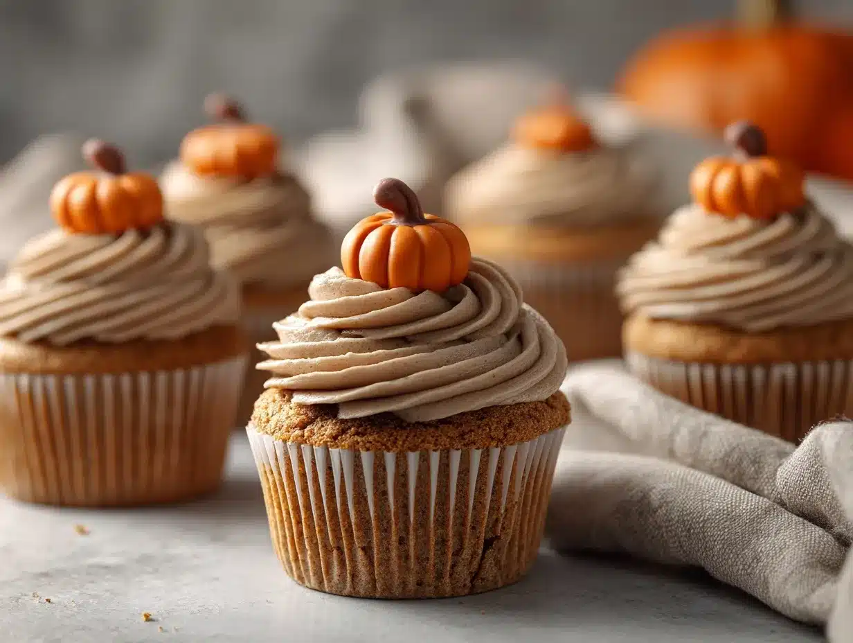 pumpkin cupcakes preparation steps