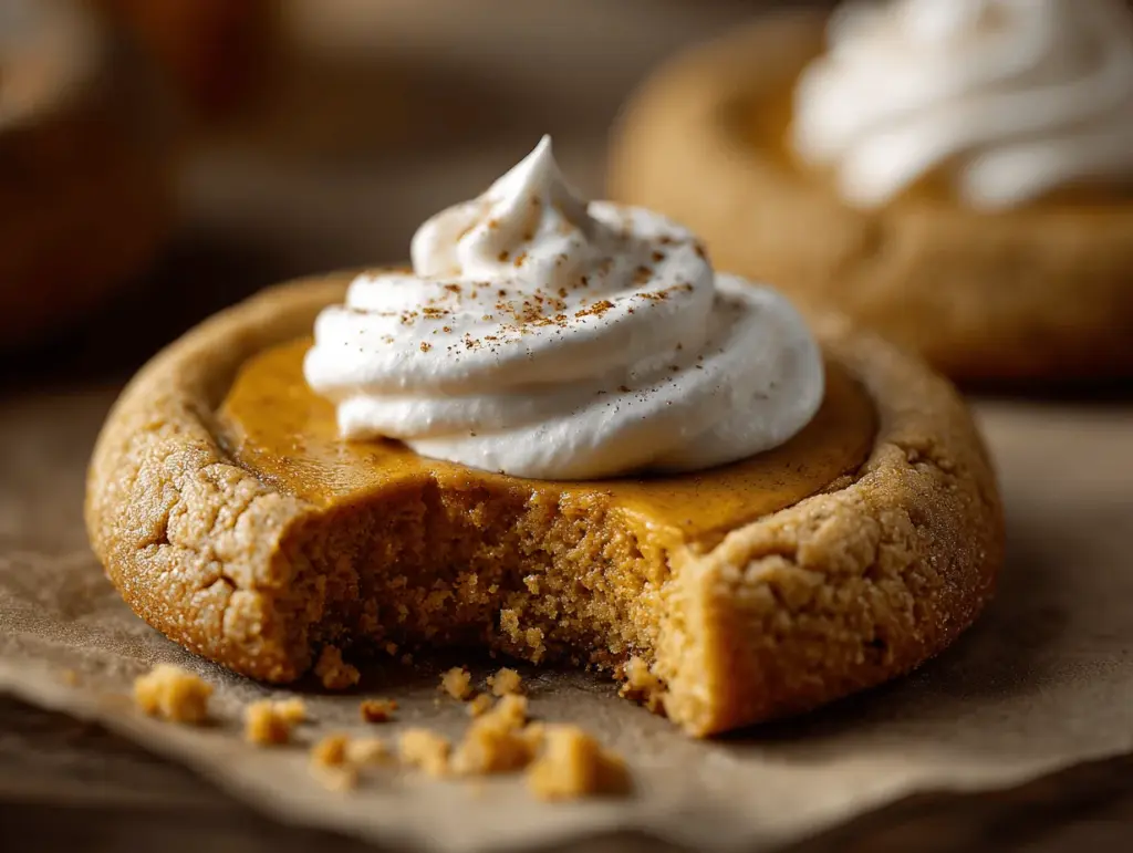 pumpkin pie cookies - featured image