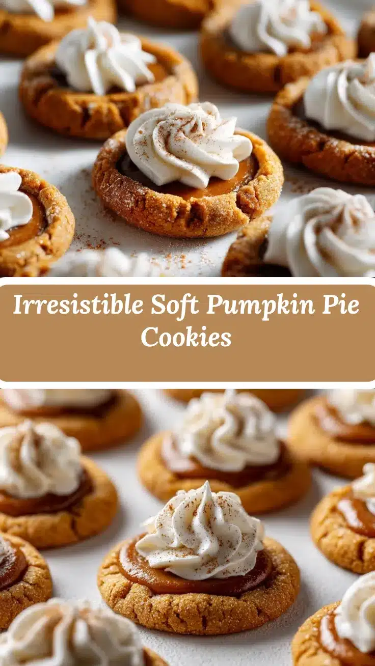 Pumpkin Pie Cookies recipe