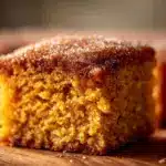 Pumpkin Snickerdoodle Snack Cake - featured image