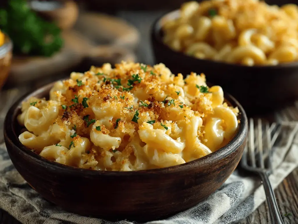 smoked gouda mac and cheese - featured image