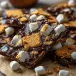 Smores Bark Recipe - featured image